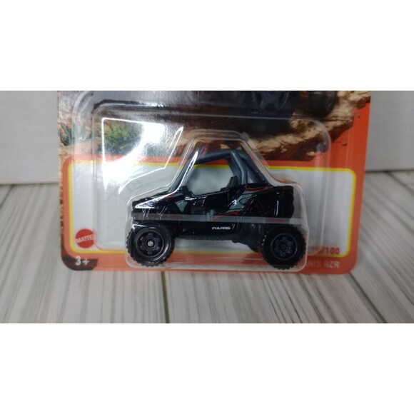 2023 MATCHBOX #76/100 POLARIS RZR BLACK New Near Mint - Picture 2 of 6